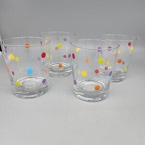Maxwell & Williams Polka-dot Whiskey Bar Glasses Set Of 4